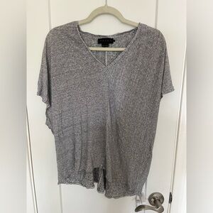 Hatch Maternity Linen V-Neck Perfect Tee - Size 1